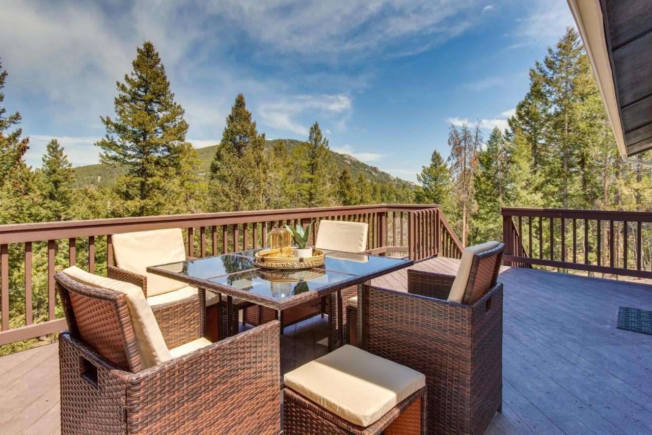 Scenic Mountain Getaway With Game Room And Hot Tub! Conifer Εξωτερικό φωτογραφία